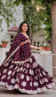 Load image into Gallery viewer, Dark Purple Designer Lehenga-Choli with Heavy Embroidery &amp; Sequence Work Clothsvilla