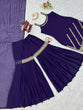 Load image into Gallery viewer, Dark Purple Rakhi Special Elegant Sharara Set ClothsVilla