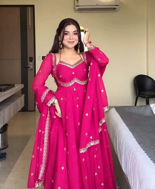 Designer Anarkali Suit ClothsVilla