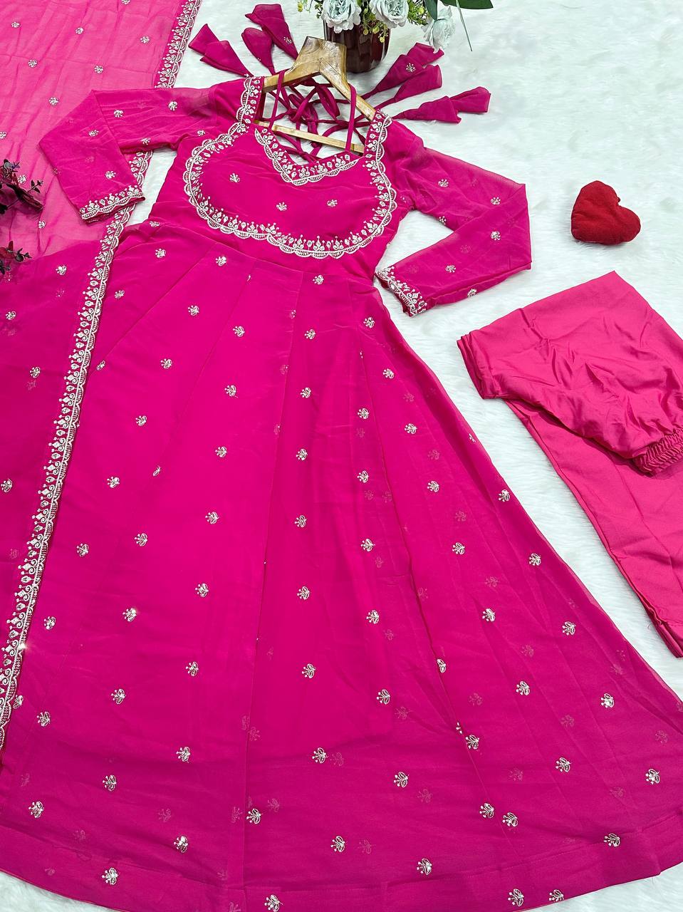 Designer Anarkali Suit ClothsVilla