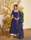 Designer Bandhej Georgette Gown Set ClothsVilla