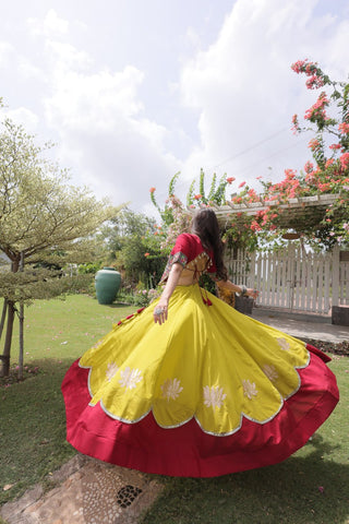 Designer Kutchi Gamthi Lehenga Choli ClothsVilla