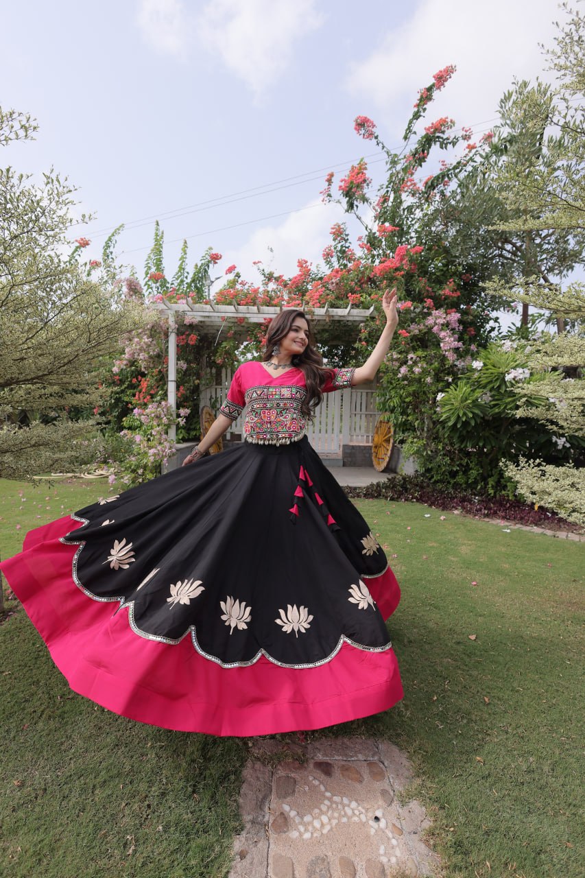 Designer Kutchi Gamthi Lehenga Choli ClothsVilla