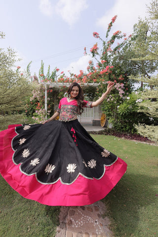 Designer Kutchi Gamthi Lehenga Choli ClothsVilla