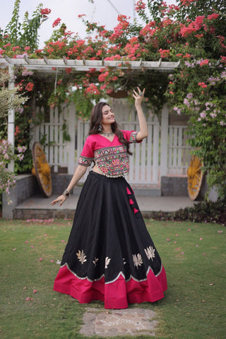 Designer Kutchi Gamthi Lehenga Choli ClothsVilla