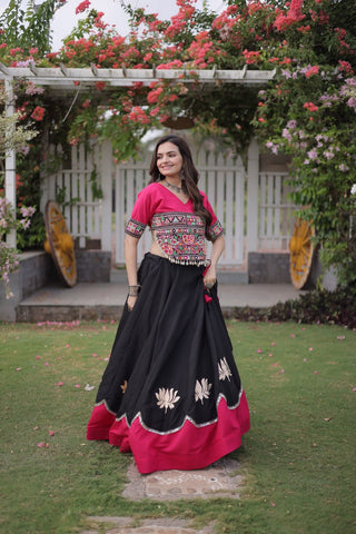 Designer Kutchi Gamthi Lehenga Choli ClothsVilla
