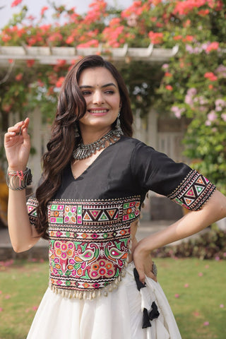 Designer Kutchi Gamthi Lehenga Choli ClothsVilla