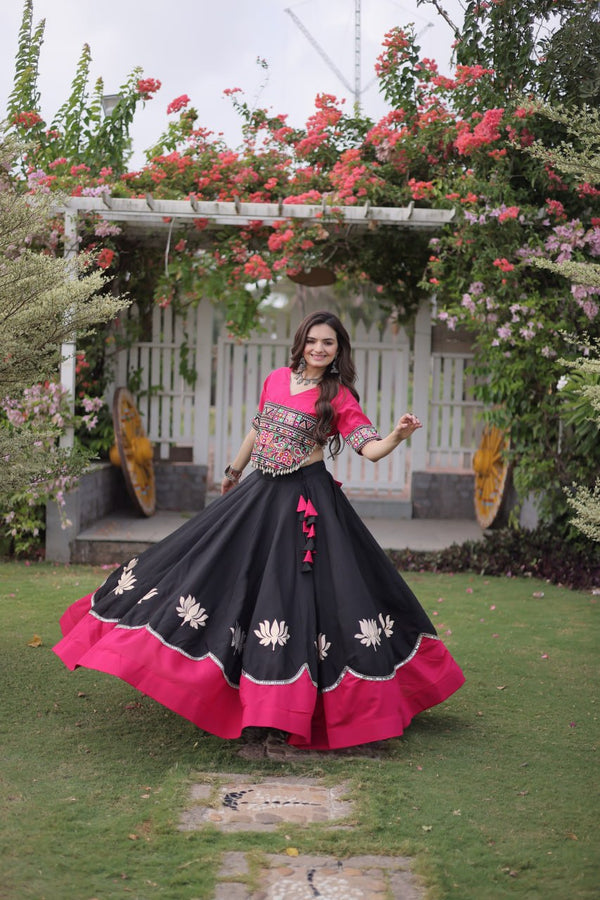 Designer Kutchi Gamthi Lehenga Choli ClothsVilla