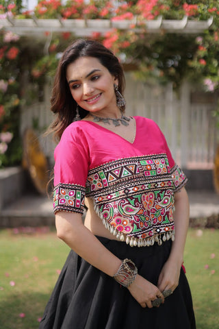 Designer Kutchi Gamthi Lehenga Choli ClothsVilla