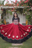 Designer Kutchi Gamthi Lehenga Choli ClothsVilla