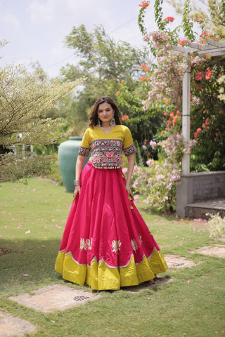 Designer Kutchi Gamthi Lehenga Choli ClothsVilla