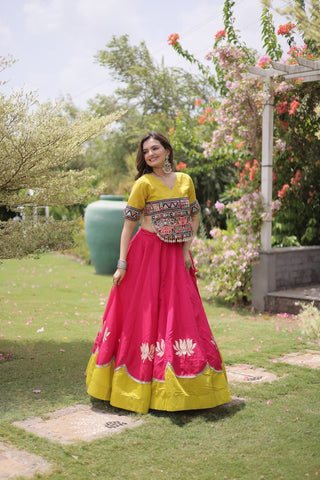 Designer Kutchi Gamthi Lehenga Choli ClothsVilla