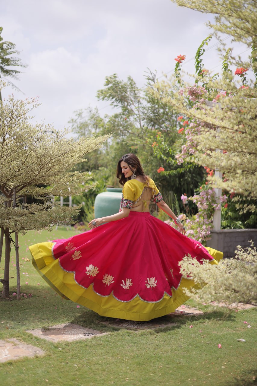 Designer Kutchi Gamthi Lehenga Choli ClothsVilla