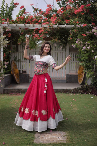 Designer Kutchi Gamthi Lehenga Choli ClothsVilla
