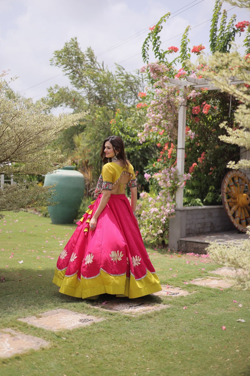 Designer Kutchi Gamthi Lehenga Choli ClothsVilla