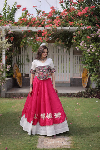 Designer Kutchi Gamthi Lehenga Choli ClothsVilla