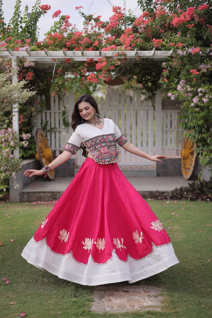 Designer Kutchi Gamthi Lehenga Choli ClothsVilla
