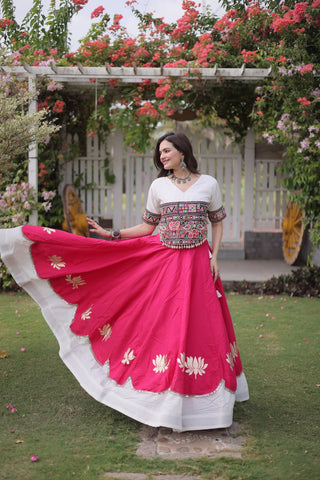 Designer Kutchi Gamthi Lehenga Choli ClothsVilla