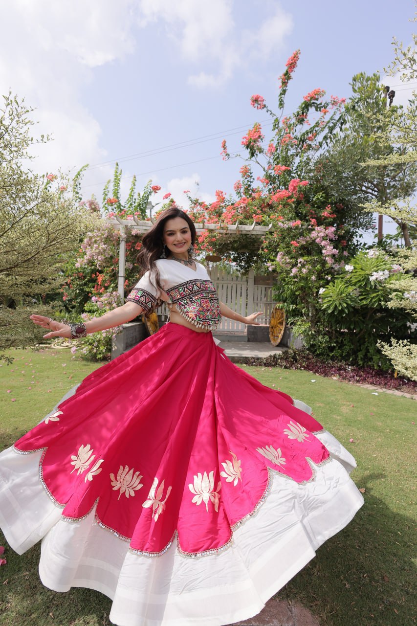 Designer Kutchi Gamthi Lehenga Choli ClothsVilla