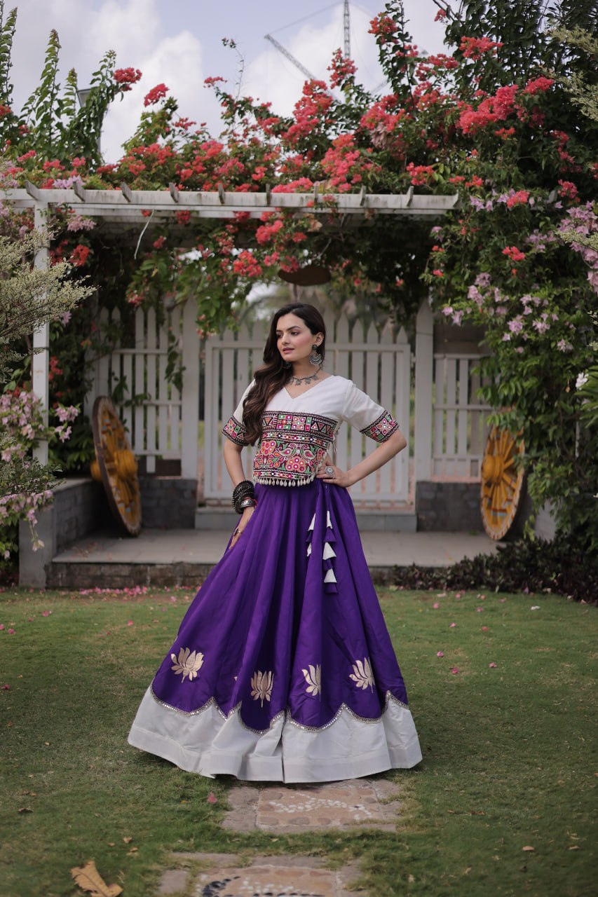 Designer Kutchi Gamthi Lehenga Choli ClothsVilla