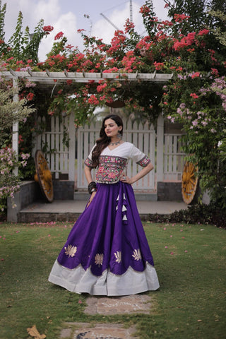 Designer Kutchi Gamthi Lehenga Choli ClothsVilla