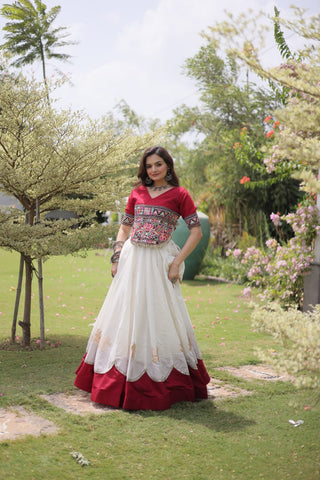 Designer Kutchi Gamthi Lehenga Choli ClothsVilla