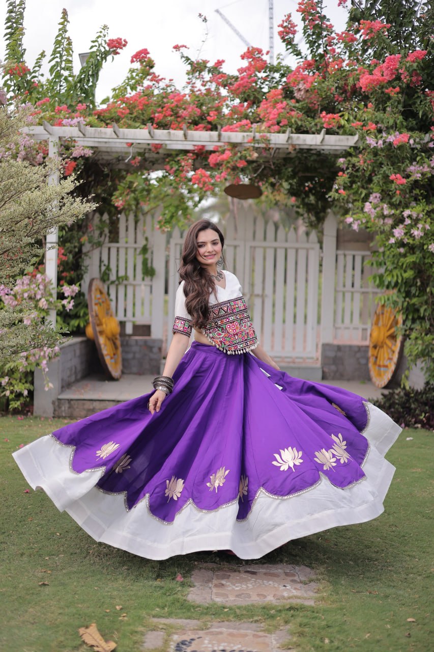 Designer Kutchi Gamthi Lehenga Choli ClothsVilla