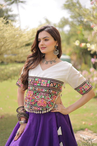 Designer Kutchi Gamthi Lehenga Choli ClothsVilla