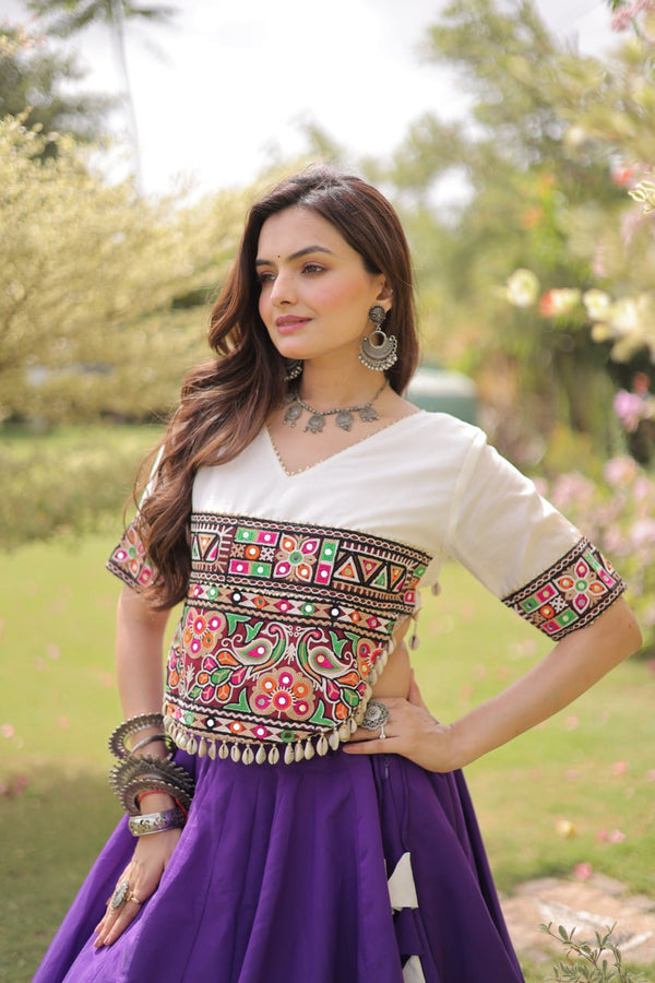 Designer Kutchi Gamthi Lehenga Choli ClothsVilla