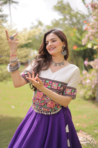 Designer Kutchi Gamthi Lehenga Choli ClothsVilla