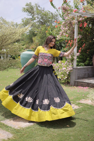 Designer Kutchi Gamthi Lehenga Choli ClothsVilla