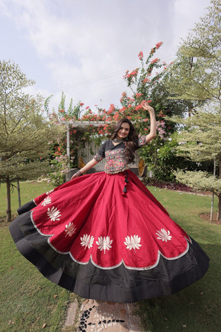 Designer Kutchi Gamthi Lehenga Choli ClothsVilla