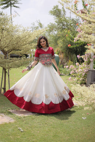 Designer Kutchi Gamthi Lehenga Choli ClothsVilla