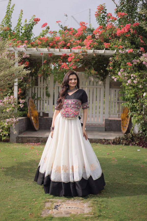 Designer Kutchi Gamthi Lehenga Choli ClothsVilla