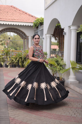 Designer Lehenga Choli with Gota Work ClothsVilla