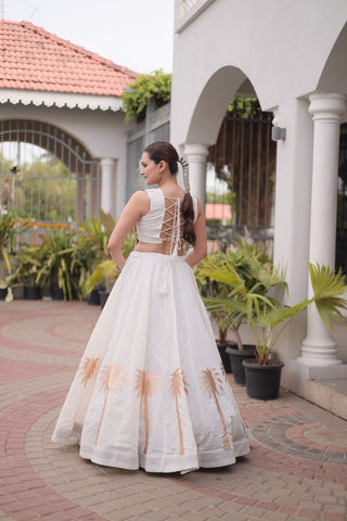 Designer Lehenga Choli with Gota Work ClothsVilla