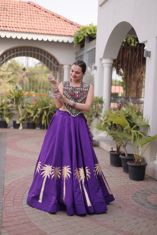 Designer Lehenga Choli with Gota Work ClothsVilla