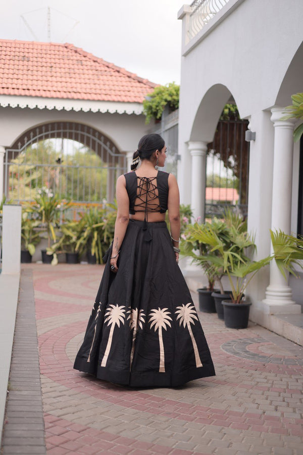 Designer Lehenga Choli with Gota Work ClothsVilla