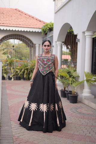 Designer Lehenga Choli with Gota Work ClothsVilla