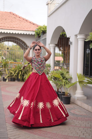 Designer Lehenga Choli with Gota Work ClothsVilla