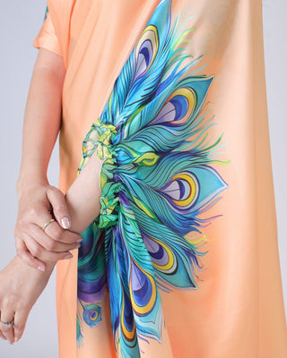 Designer New Launch – Freehand Saree with Handsfree Mandala Innovation ClothsVilla