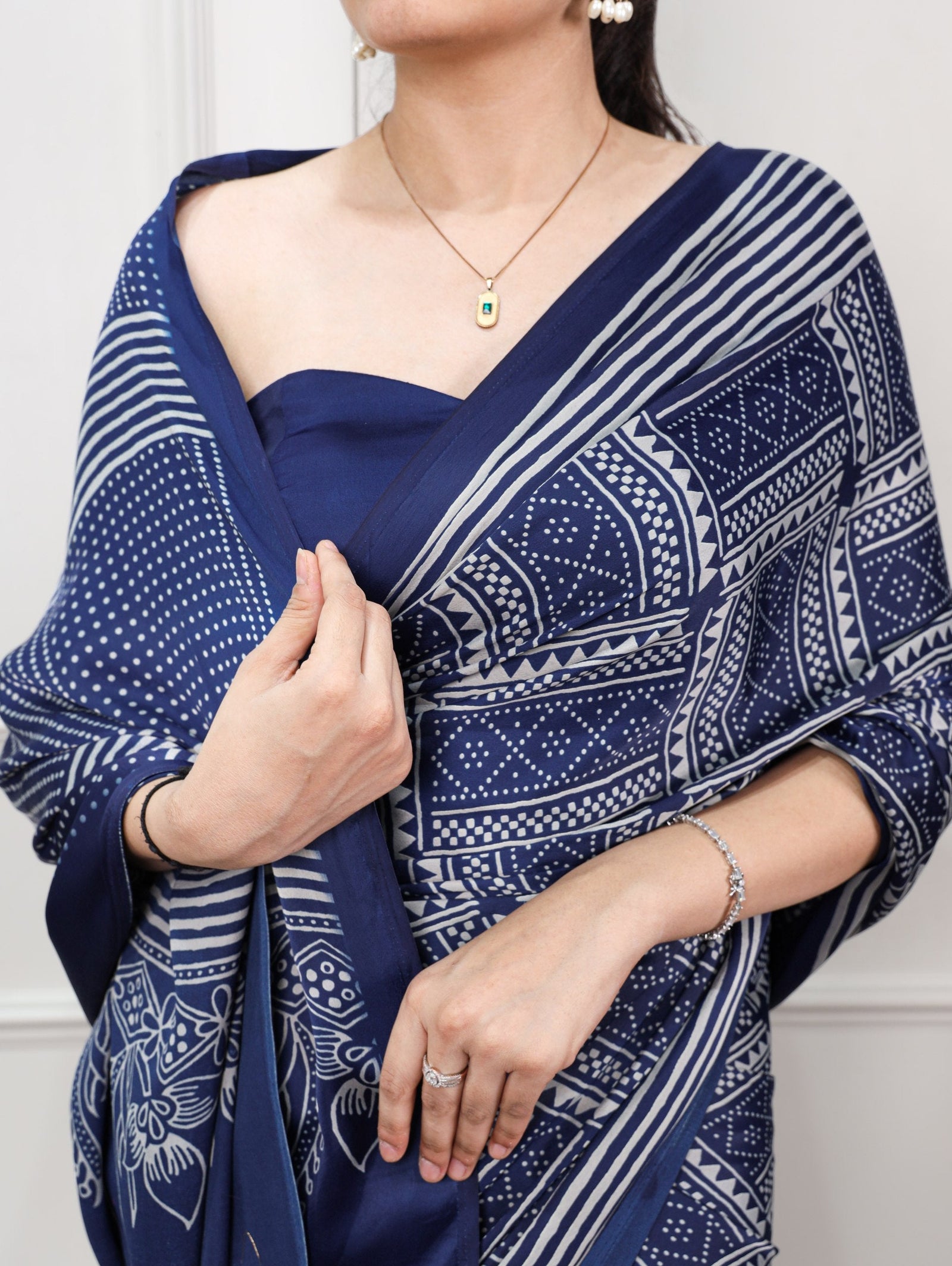 Designer Satin Silk Printed Saree ClothsVilla