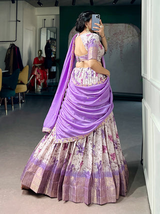 Dola Chex Floral Printed Lehenga Choli ClothsVilla