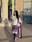 Dual Tone Embroidered Palazzo Suit Set ClothsVilla