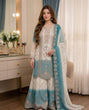 Load image into Gallery viewer, Dual Tone Georgette Kurta Plazzo Set ClothsVilla