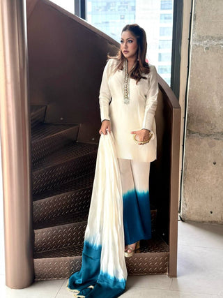 Dual Tone Palazzo & Dupatta ClothsVilla