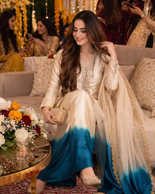 Dual Tone Palazzo & Dupatta ClothsVilla