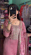 Load image into Gallery viewer, Dusty Pink Premium Designer Readymade Suit Set Heavy Chinon Silk Clothsvilla