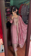 Load image into Gallery viewer, Dusty Pink Premium Designer Readymade Suit Set Heavy Chinon Silk Clothsvilla