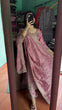 Load image into Gallery viewer, Dusty Pink Premium Designer Readymade Suit Set Heavy Chinon Silk Clothsvilla